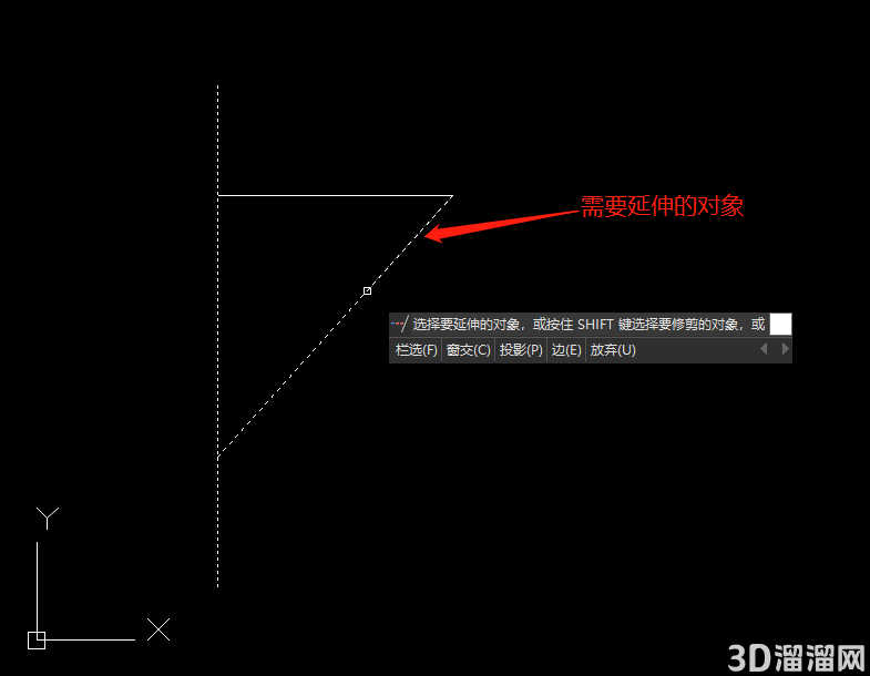 CAD延伸命令快捷键是什么怎么用? CAD延伸命令快捷键是什么怎么用?