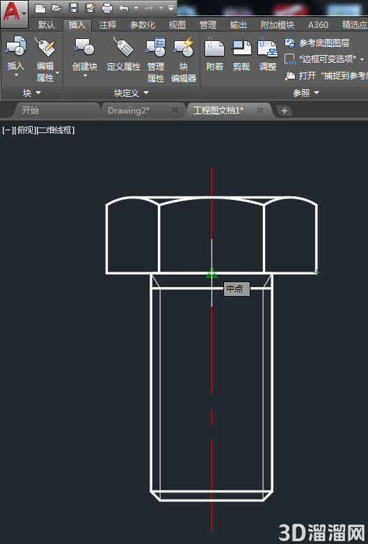 AutoCAD2018创建块的方法 AutoCAD2018创建块的方法