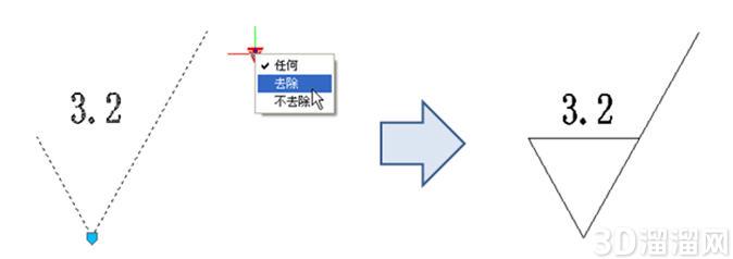 CAD动态块创建粗糙度符号