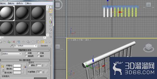 3Dmax怎么建立护栏模型? 3Dmax怎么建立护栏模型?
