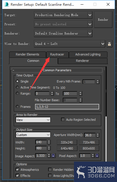教你3DMAX如何关掉Raytrace messages窗口 教你3DMAX如何关掉Raytrace messages窗口