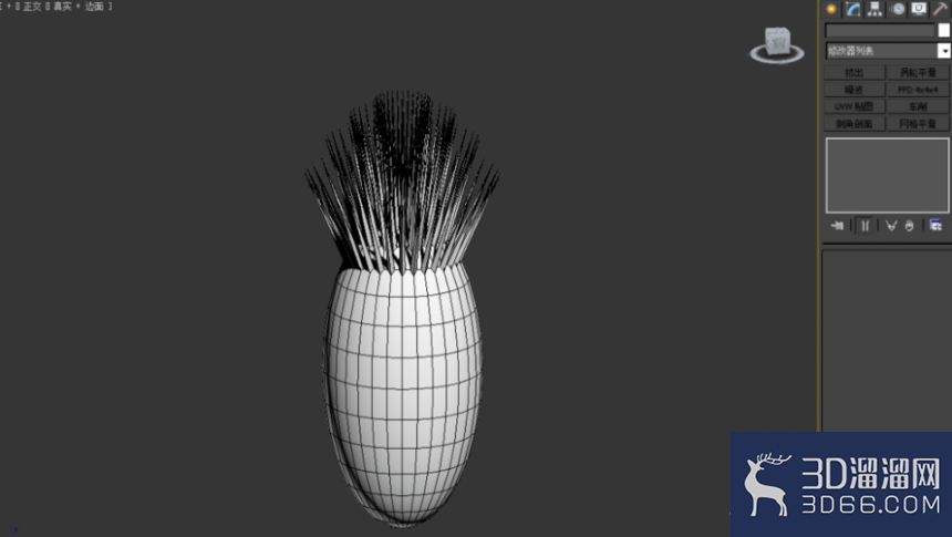 3dmax可编辑多边形怎么使用顶点挤出？