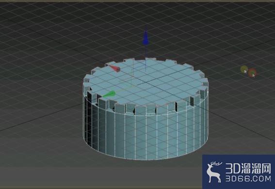 3dmax快速选中间隔面的方法 3dmax快速选中间隔面的方法
