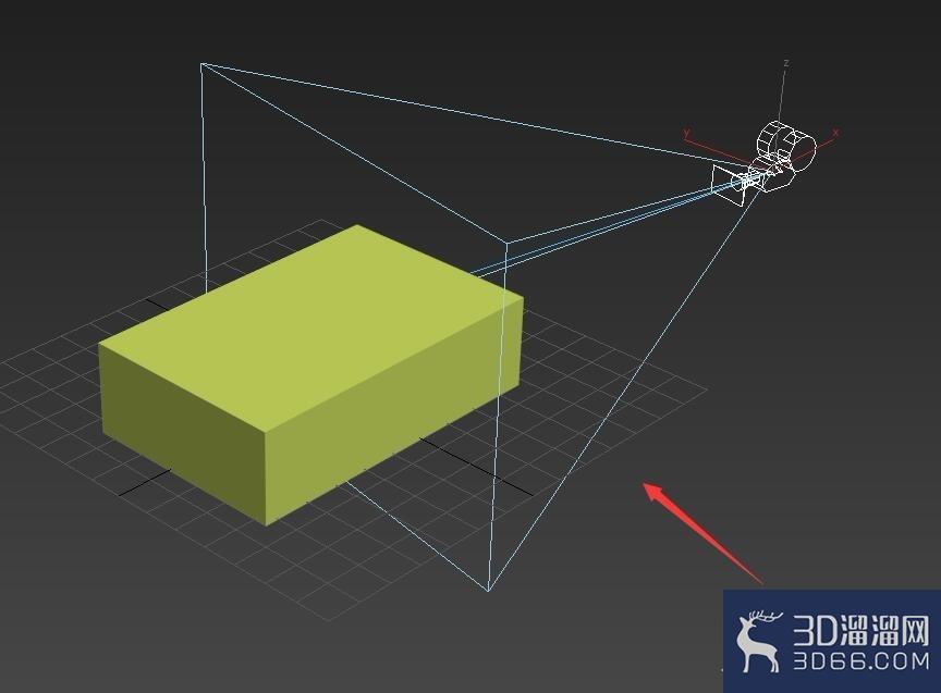 3dmax摄像机怎么打？