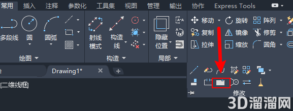 AutoCAD机械版怎么在一点处打断曲线？