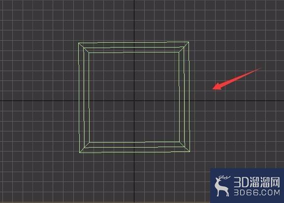 3dmax如何从圆环快速创建矩形框？