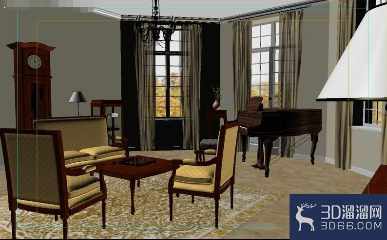 3dmax室内vr灯光怎么打？