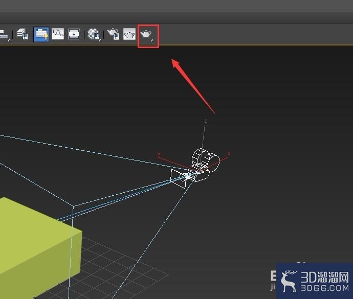 3dmax摄像机怎么打？