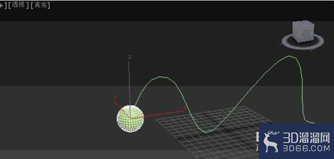 3dmax路径动画怎么做？