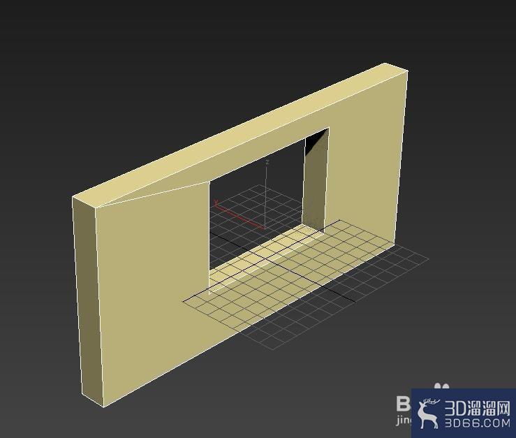 3dmax怎么在墙上制作窗户? 3dmax怎么在墙上制作窗户?
