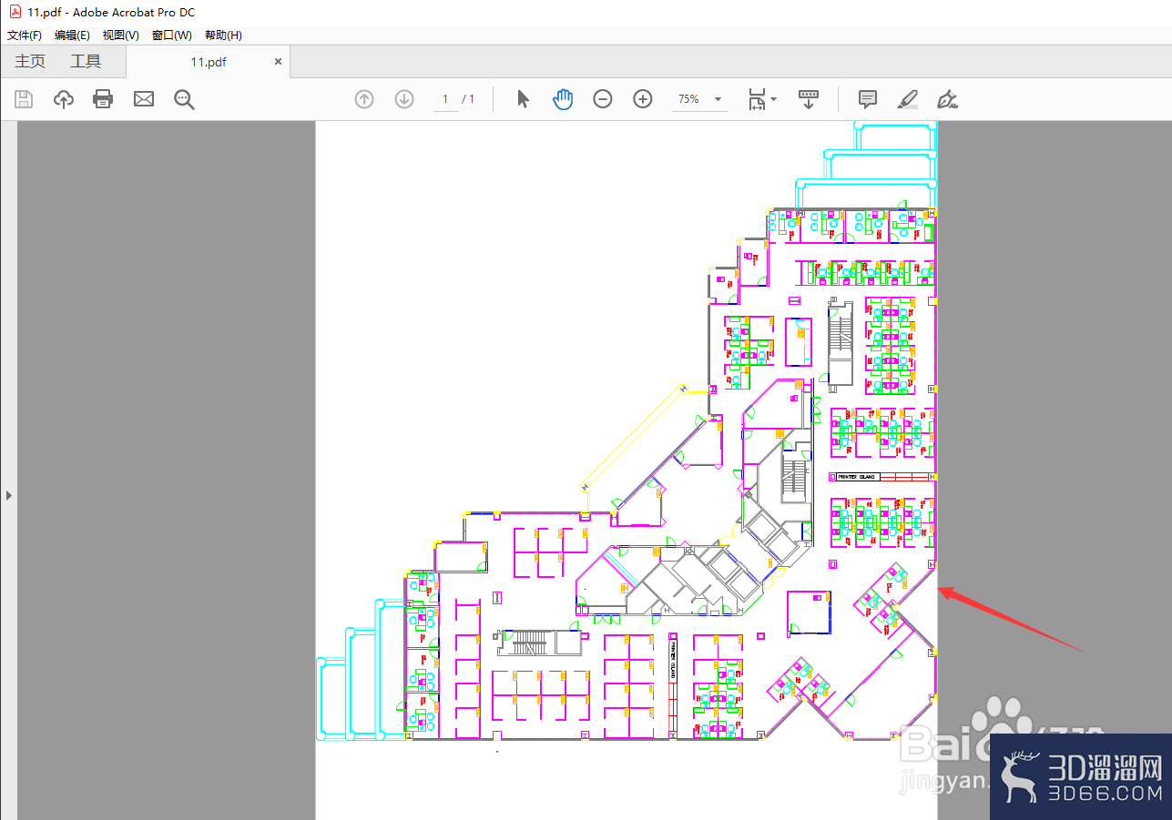 在AutoCAD2021中如何输出文件为PDF？