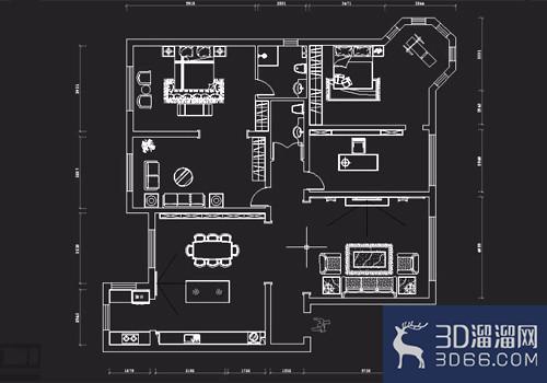 如何用3dmax建一个室内空间模型？