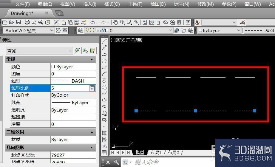 CAD虚线不显示有什么解决方法?-3d溜溜网