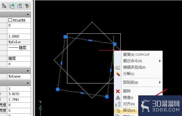 CAD绘图中图形对象怎么精确移动? CAD绘图中图形对象怎么精确移动?