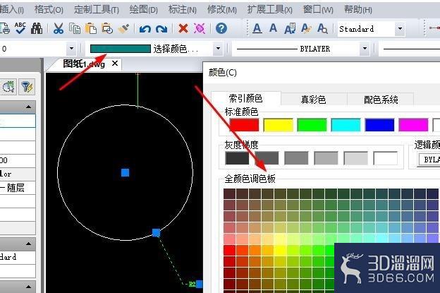 CAD制图中圆形半径与直径标注方法 CAD制图中圆形半径与直径标注方法