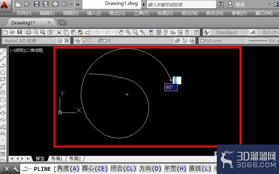 在CAD中怎么用多段线画出曲线? 在CAD中怎么用多段线画出曲线?