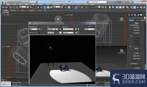 3Dmax软件中灯光怎么创建盏泛光灯? 3Dmax软件中灯光怎么创建盏泛光灯?