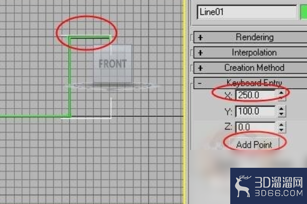 如何用3DMAX画出自定义长度的线？