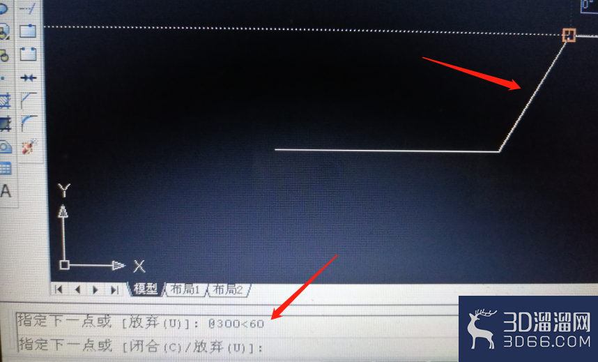 CAD怎么用长度和角度命令绘制直线? CAD怎么用长度和角度命令绘制直线?