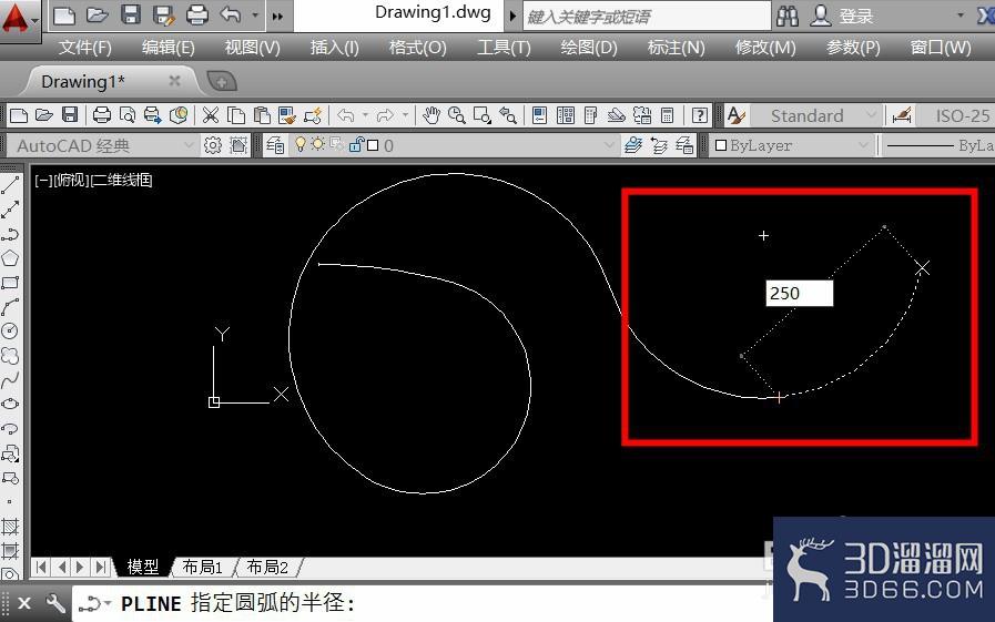 在CAD中怎么用多段线画出曲线? 在CAD中怎么用多段线画出曲线?