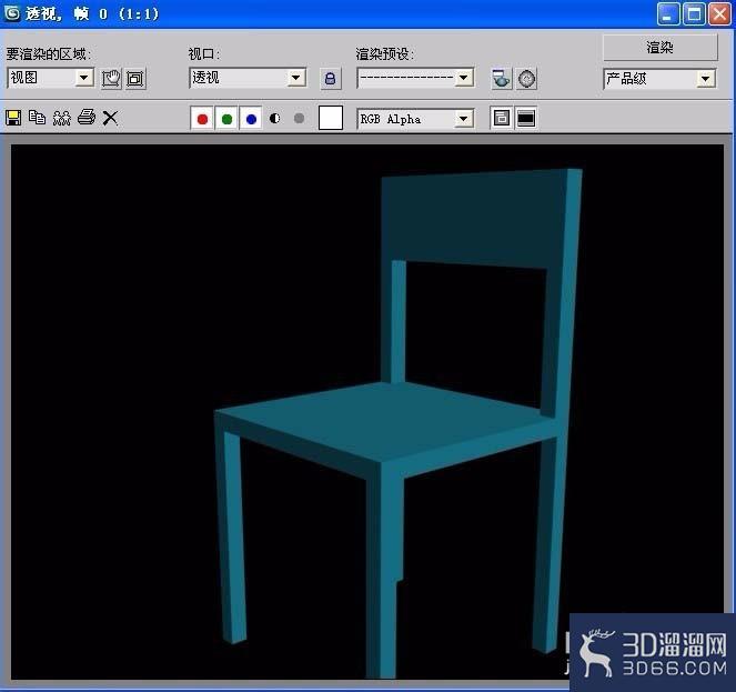 使用3dMax设计逼真的椅子全过程