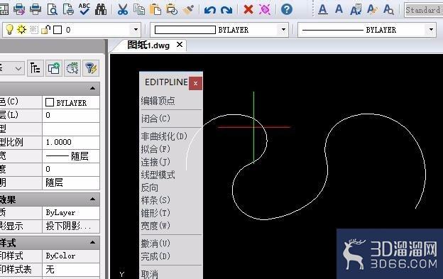 CAD中多段线如何变成曲线? CAD中多段线如何变成曲线?