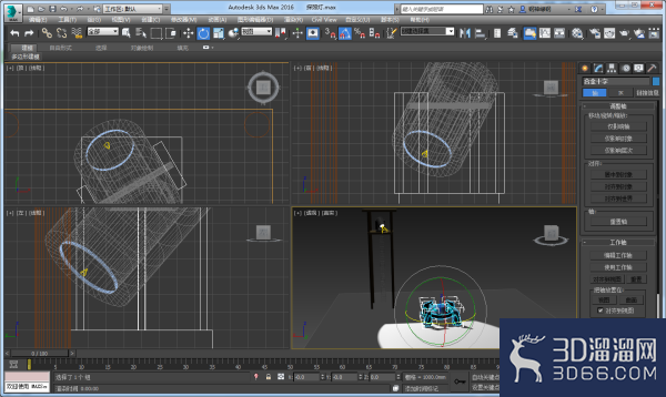 3Dmax软件中灯光怎么创建盏泛光灯? 3Dmax软件中灯光怎么创建盏泛光灯?