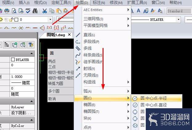 CAD制图中圆形怎么标注直径与半径？