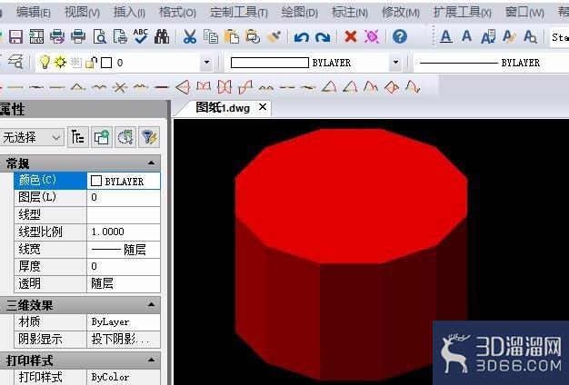 CAD图纸中三维圆柱体怎么绘制? CAD图纸中三维圆柱体怎么绘制?