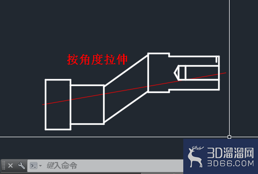 CAD怎么将产品的一部分拉长拉伸? CAD怎么将产品的一部分拉长拉伸?