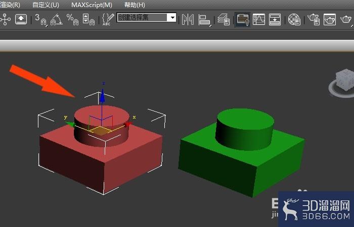 3dmax中如何创建单颗粒积木模型? 3dmax中如何创建单颗粒积木模型?