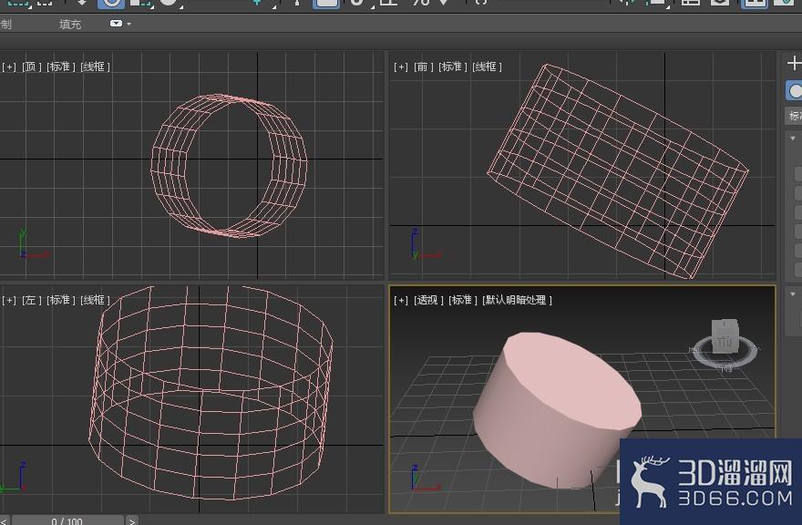3dmax如何将倾斜的物体往倾斜的方向移动？