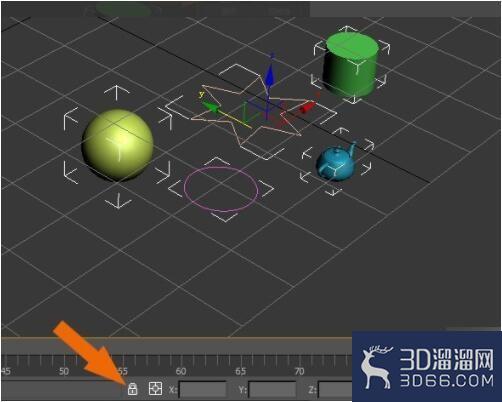 3dmax物体移动不了怎么解决？