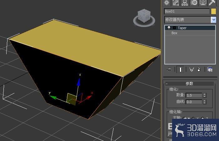 3dmax锥化命令如何使用? 3dmax锥化命令如何使用?