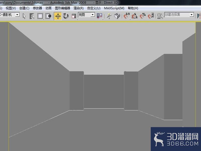 3d中怎么打摄像机？