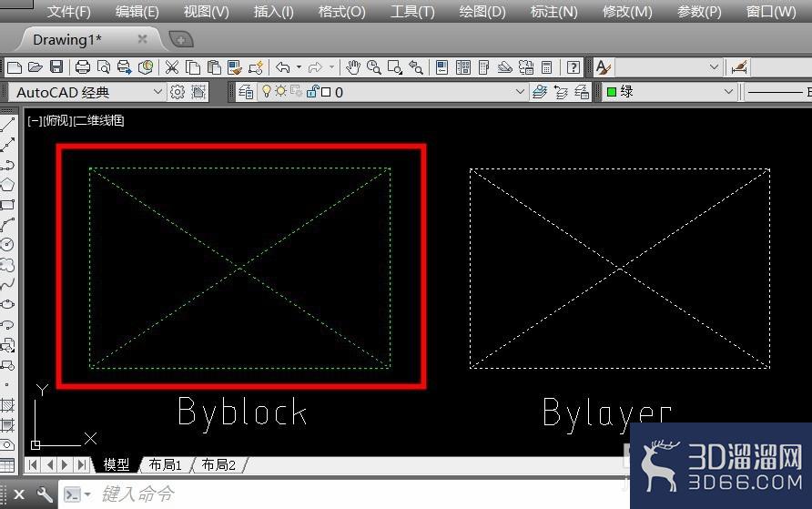 CAD中的Byblock、Bylayer是什么意思? CAD中的Byblock、Bylayer是什么意思?