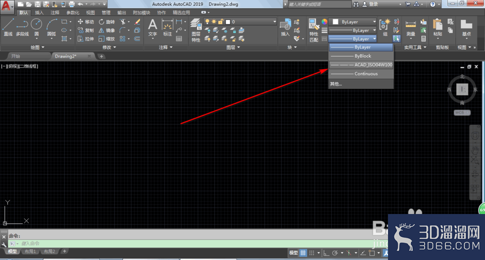 AutoCAD2019中心线怎么画？