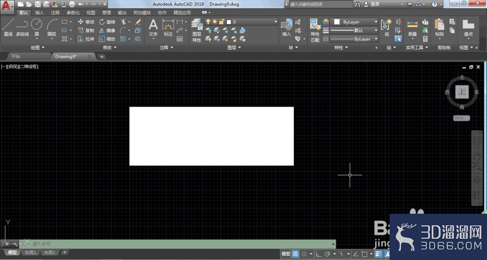 AutoCAD2019怎么画粗线？
