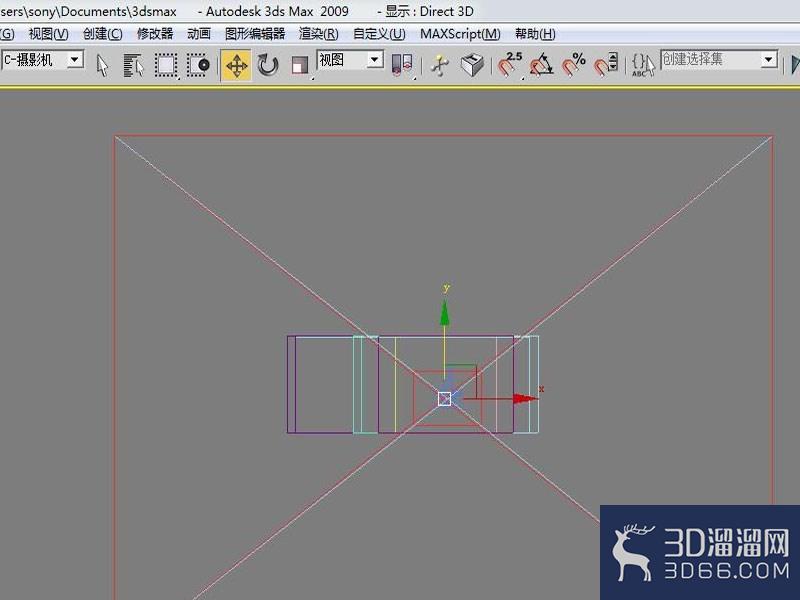 3d中怎么打摄像机？