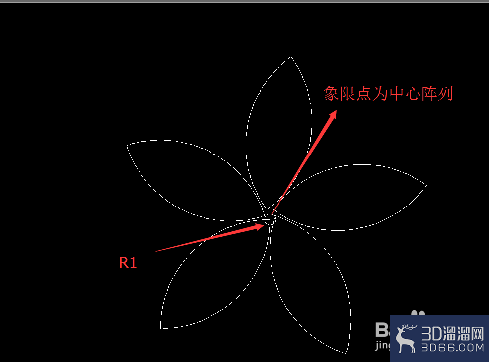 CAD三维花瓣怎么画? CAD三维花瓣怎么画?