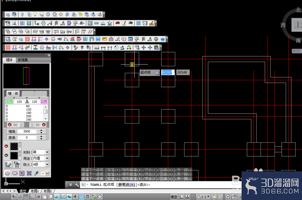 AutoCADT20天正建筑如何绘制等分墙体? AutoCADT20天正建筑如何绘制等分墙体?