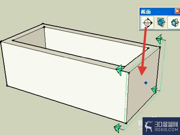 SketchUp里面如何看建筑剖面? SketchUp里面如何看建筑剖面?