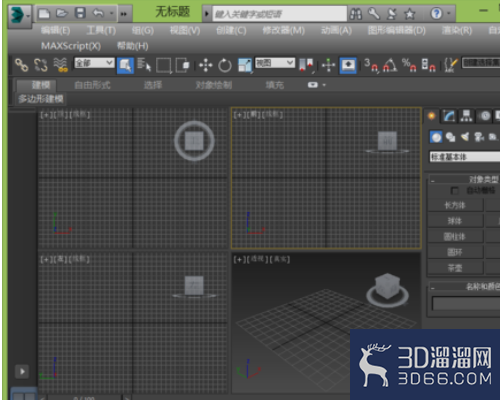 3Dmax贴材质时透视图里的物体为什么不显示贴图？