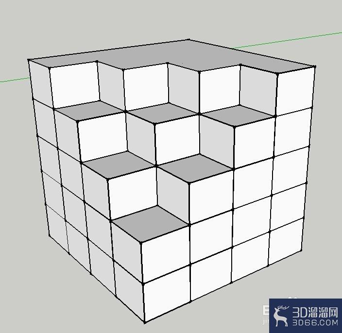 SU边线设置方法