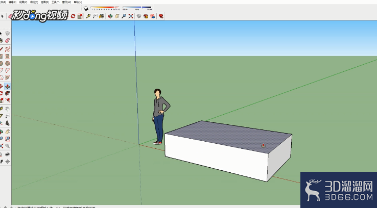 SketchUp中如何分离组件？