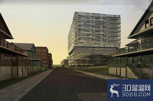 建筑表现：3dmax制作室外黄昏场景