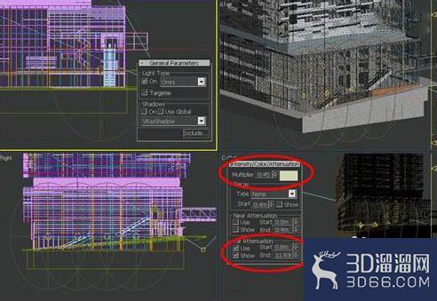 建筑表现：3dmax制作室外黄昏场景
