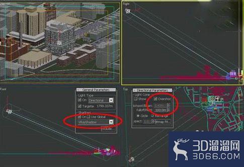 建筑表现：3dmax制作室外黄昏场景