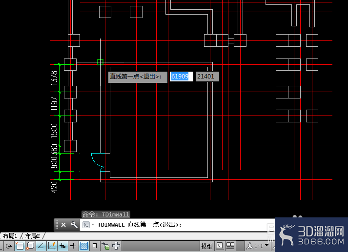 AutoCADT20天正建筑如何进行墙厚标注？