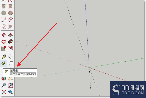 su草图大师怎么用卷尺画辅助线? su草图大师怎么用卷尺画辅助线?